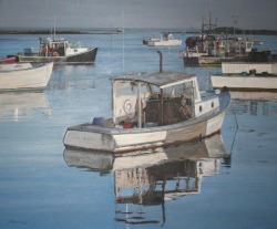 Bateaux de pêche au Maine